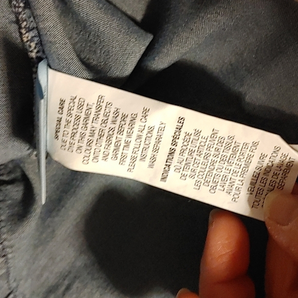 🍁Reitmans Blue Denim Jacket Size 16 NWT - Picture 11 of 13